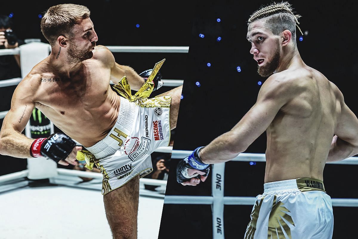 (From left) Jonathan Haggerty and Vladimir Kuzmin.