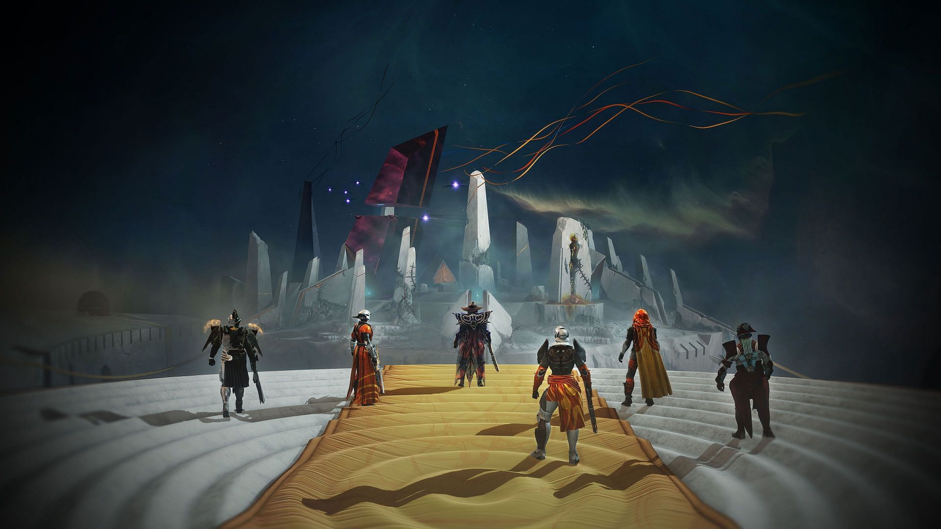 The Desert Perpetual Raid opening (Image via Bungie) 