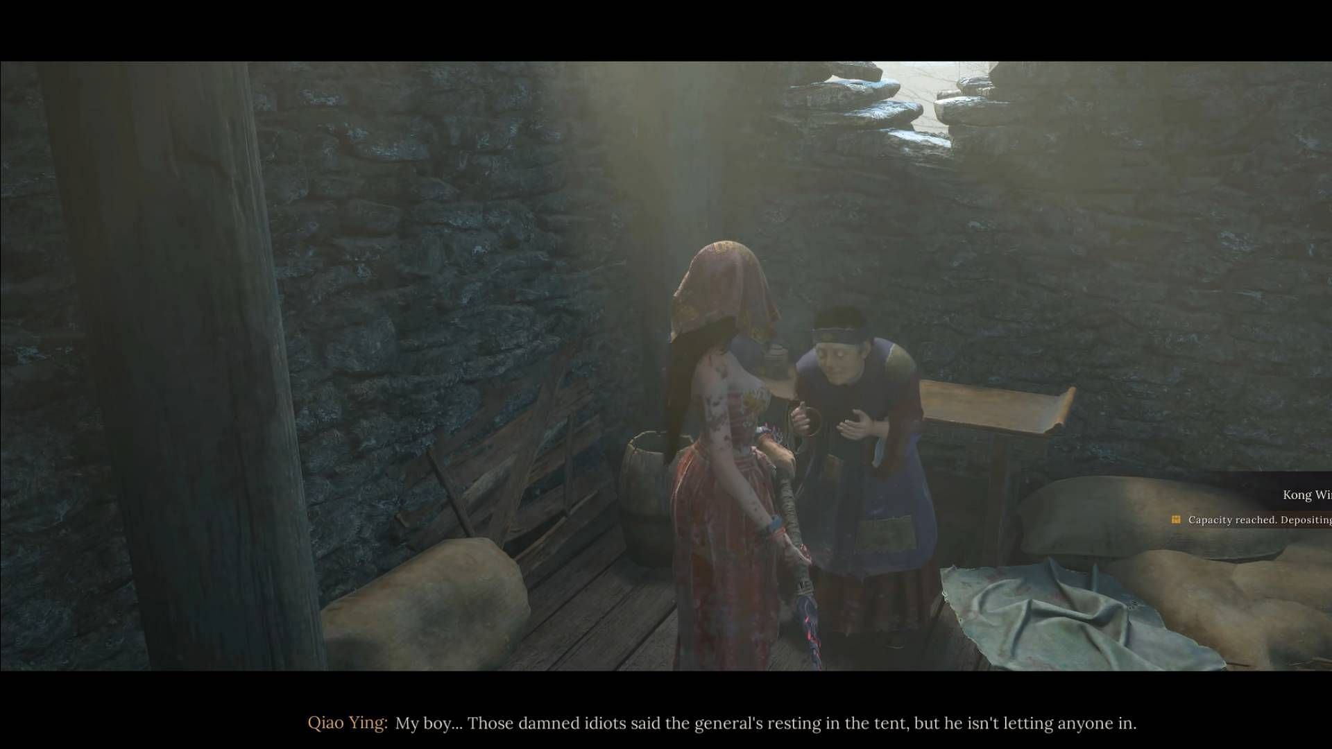 Talk to Qiao Ying for an additional quest and get Bamboo Missive (Image via 505 Games || YouTube@Gamer&#039;s Little Playground)