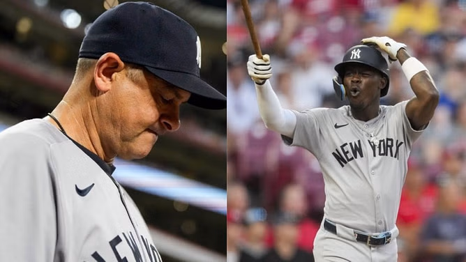Aaron Boone makes feelings clear on moving potentially Jazz Chisholm Jr. to 2B amid 3-game losing skid
