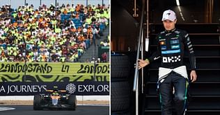 Lando Norris shares honest feelings on “hard to miss” dedicated stand for the McLaren star at Silverstone