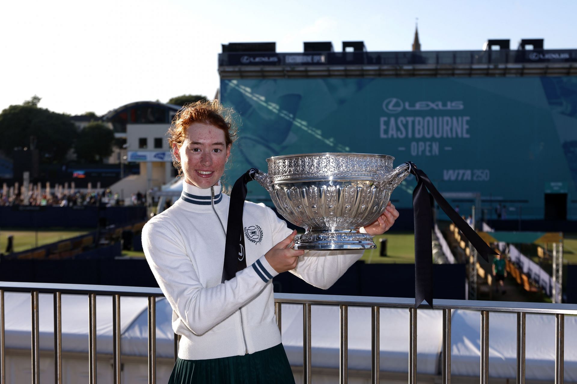 Maya Joint at the Eastbourne Open 2025. (Photo: Getty)