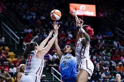 $91,981 Mystics star brutally mocks Angel Reese with 'too small' celly after crafty move