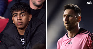 Lionel Messi appears to send letter to Barcelona star Lamine Yamal in new advert