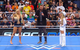 Tiffany Stratton-Trish Stratus segment on SmackDown gets hijacked by two top stars