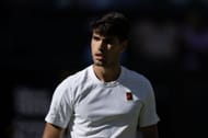 Carlos Alcaraz on Day Three: The Championships - Wimbledon 2025 - Source: Getty