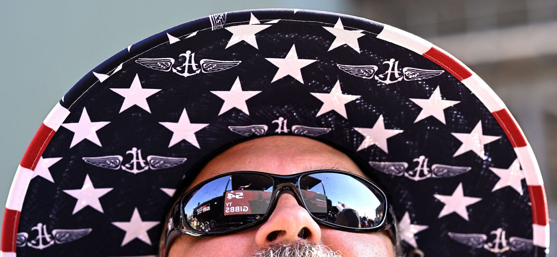 A race fan before the Cup Series Toyota/Save Mart 350 at Sonoma Raceway. Source: Getty