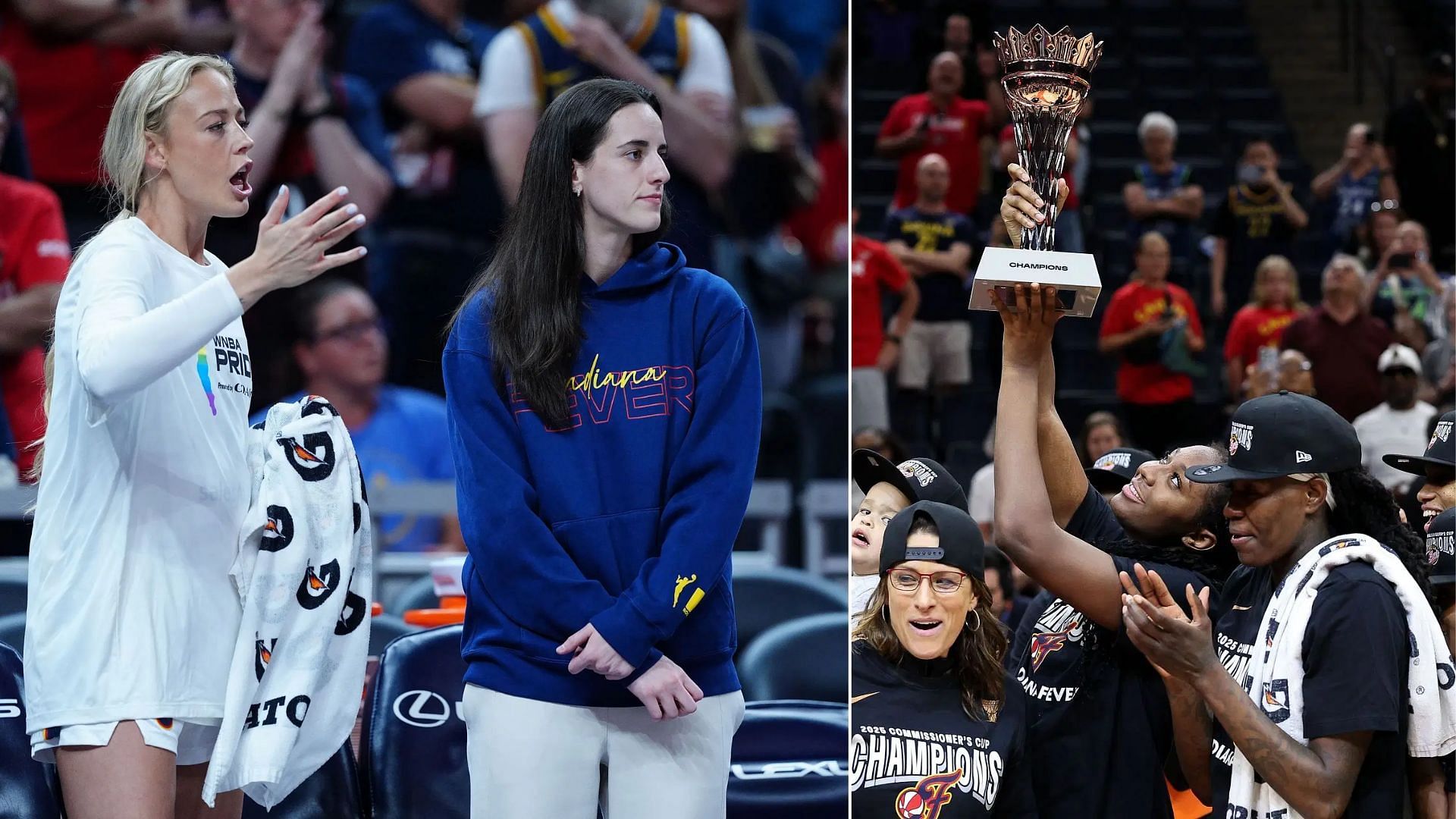 Sophie Cunningham, Caitlin Clark &amp; more react to Fever teammate&rsquo;s Instagram post