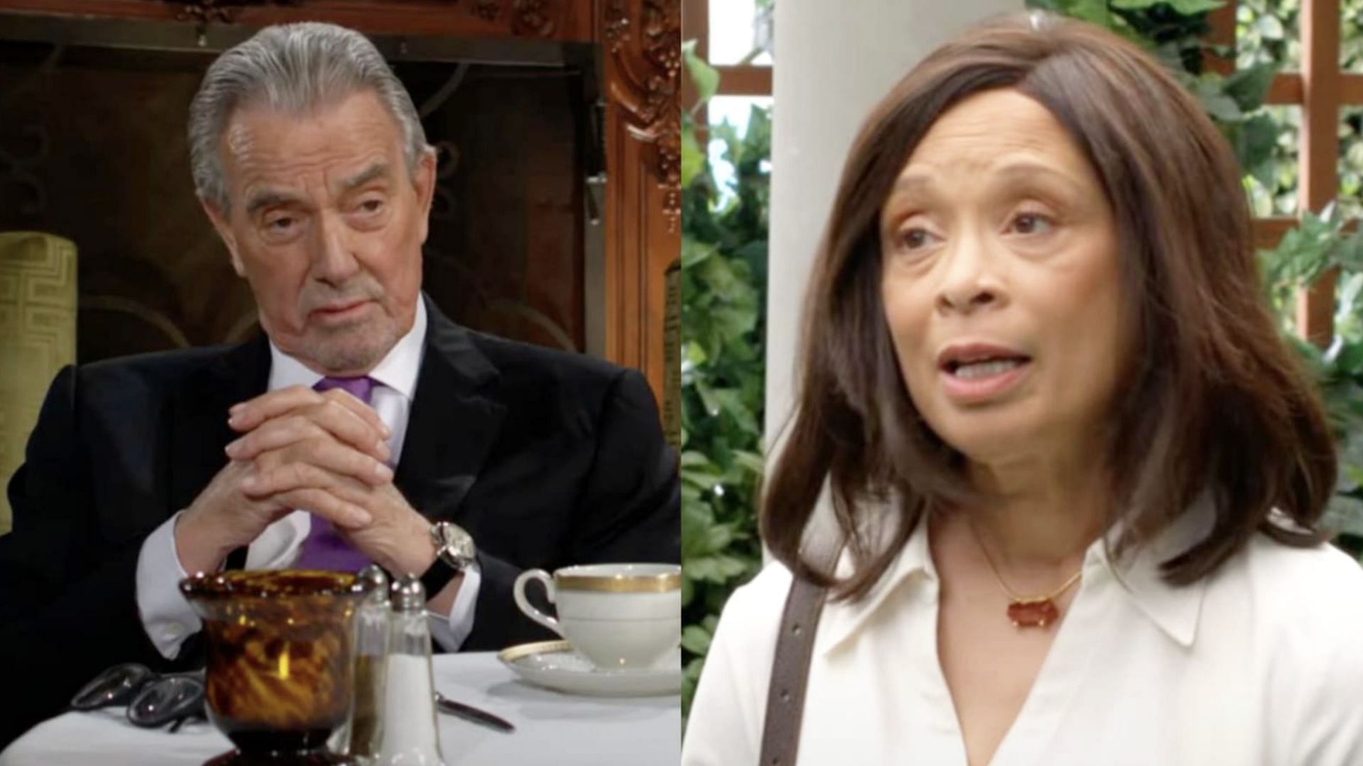 Victor and Amy (Image via Youtube / Y&amp;R INSIDER)