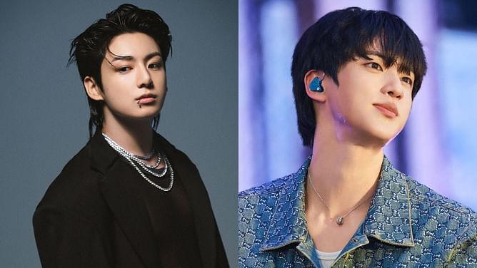 “Biggest supporter”- Fans react as BTS' Jungkook spotted wearing checked shirt from #RUNSEOKJIN_EP.TOUR merch line at Jin’s solo concert