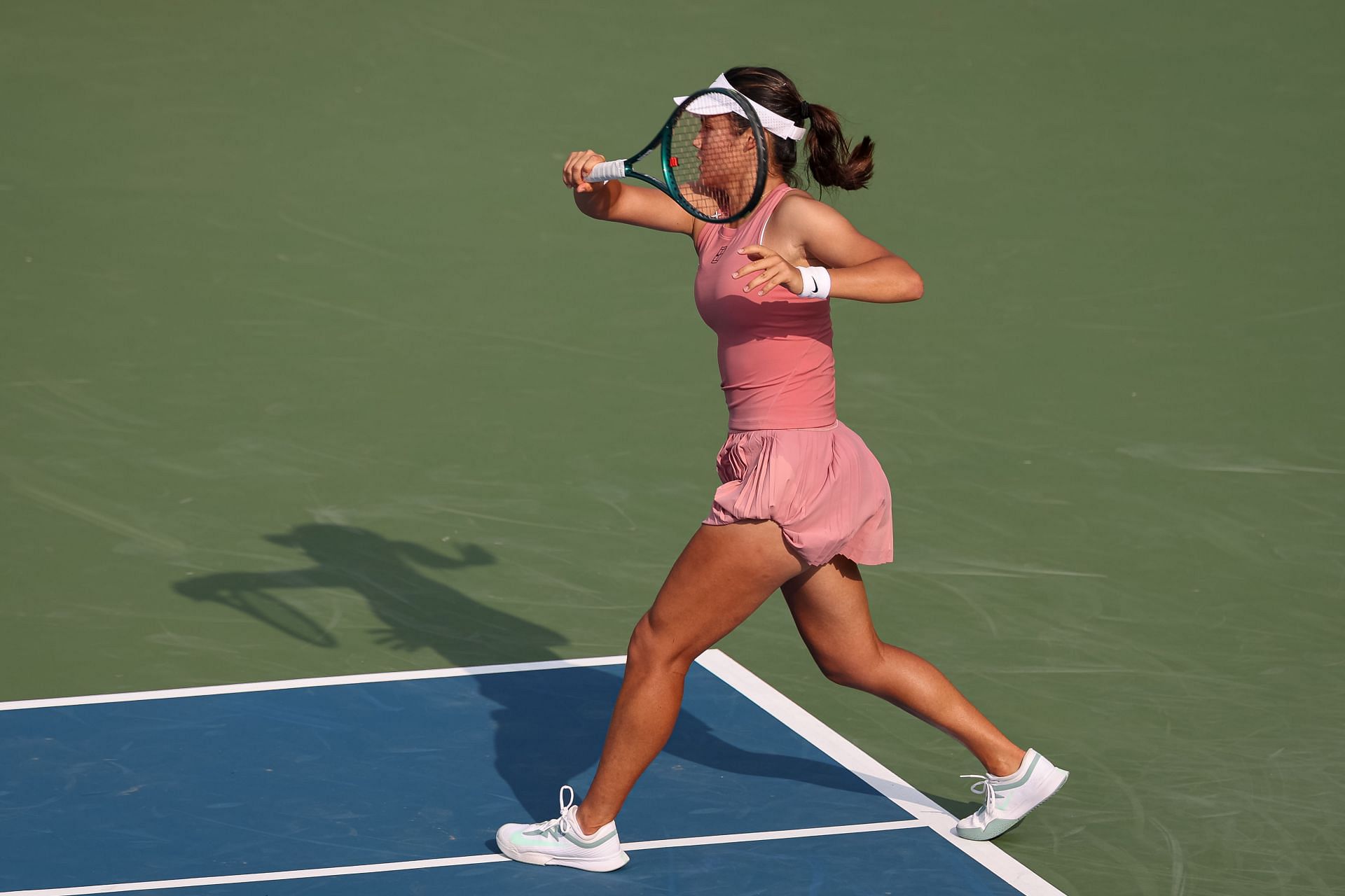 Emma Raducanu at the Mubadala Citi DC Open 2025 - Day 2 - Source: Getty