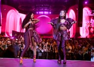 Nicki Minaj a Ariana Grande na 2019 Coachella Valley Music and Arts Festival (Image Via Getty)