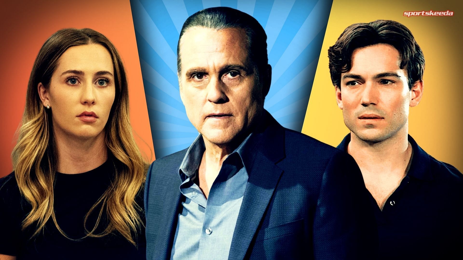 Josslyn, Sonny and Michael on General Hospital (Custom edit by Sportskeeda, Original images via ABC Network)