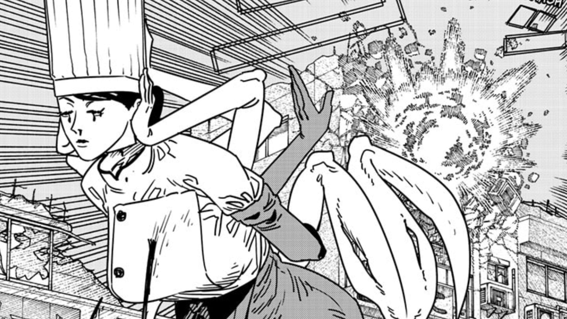 Falling Devil as seen in the Chainsaw Man manga (Image via Shueisha)