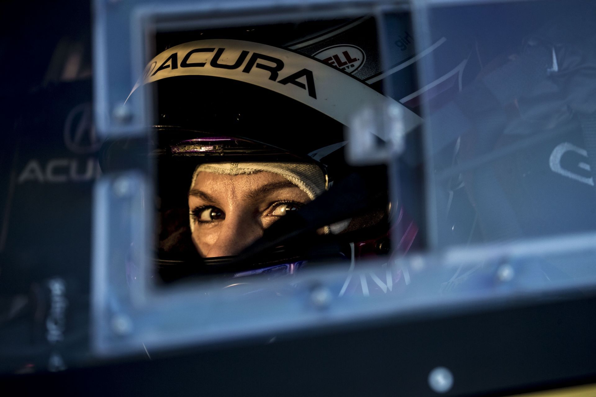 Katherine Legge during the 12 Hours of Sebring practice at Sebring International Raceway. Source: Getty