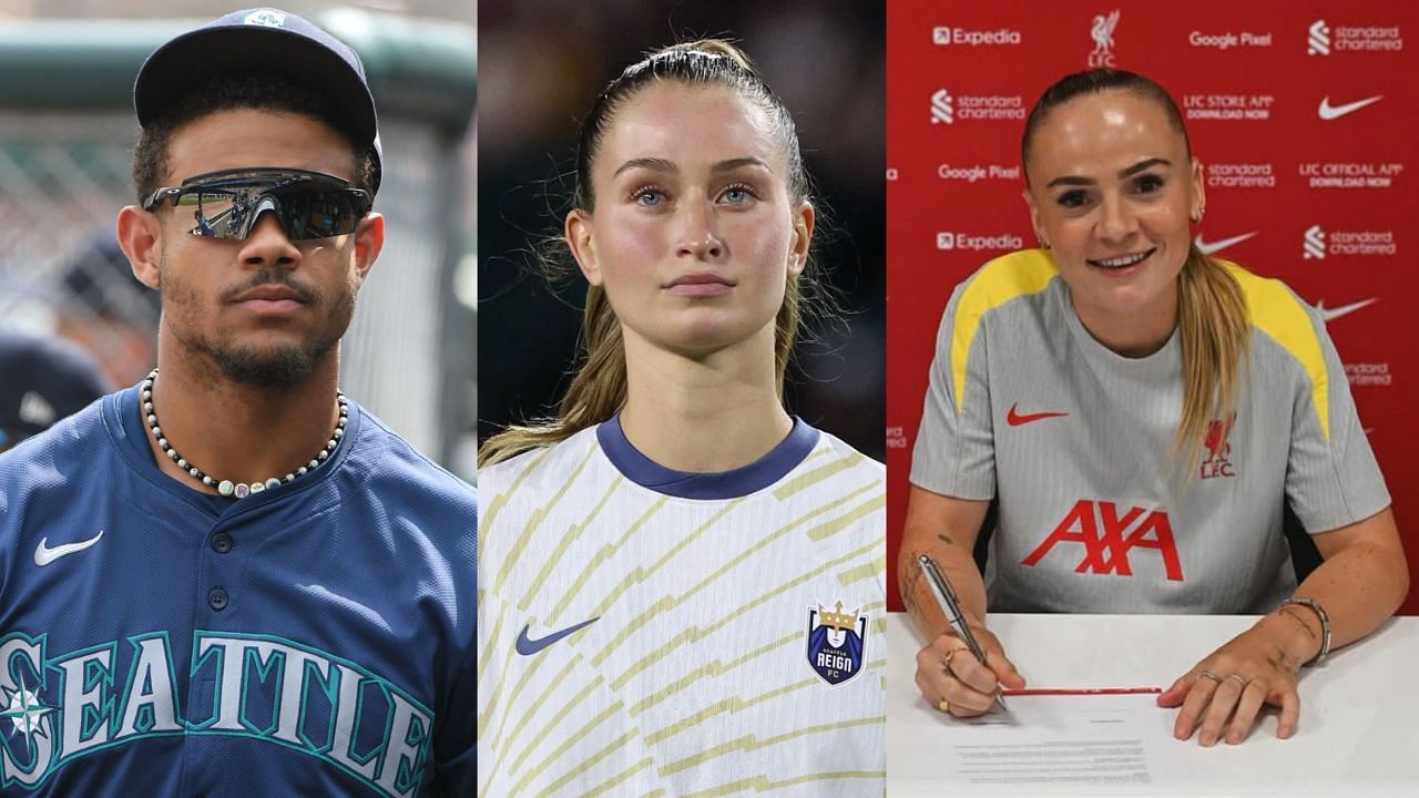 (Left to Right) Julio Rodriguez, Jordyn Huitema, Lily Woodham (Images from - Getty, Instagram.com/@lilywoodham)