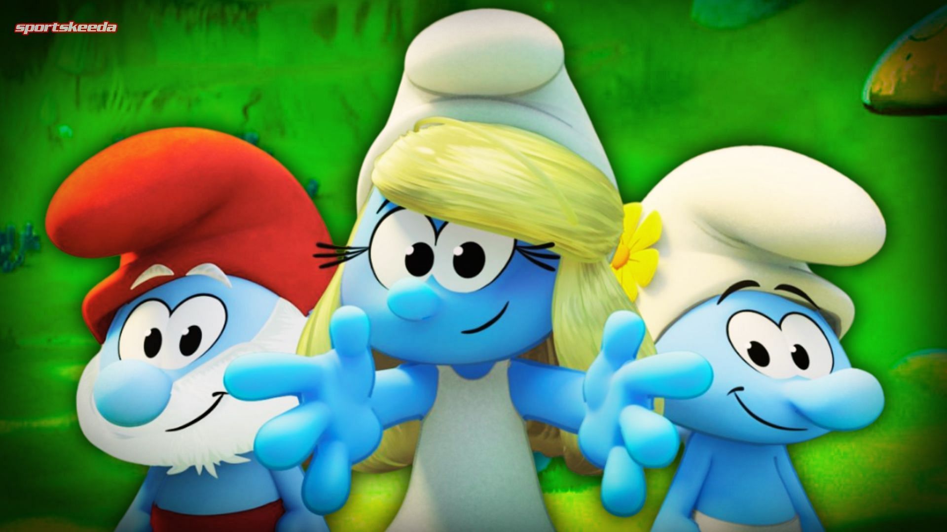 What happened at the end of Smurfs? 