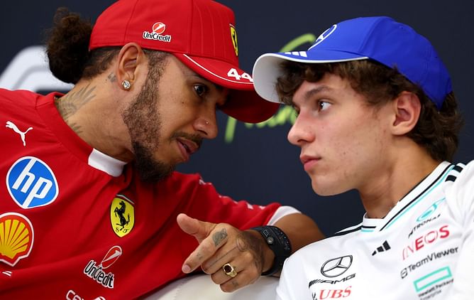 Grid demotion for Lewis Hamilton and Kimi Antonelli for technical infringement