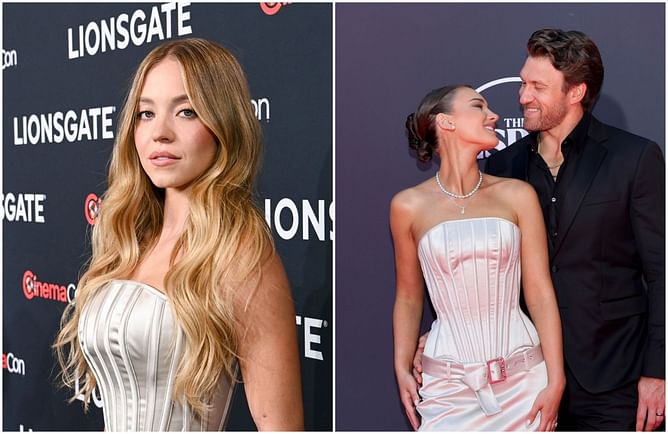 Kyle Juszczyk's wife Kristin recreates Sydney Sweeney’s CinemaCon look for 2025 ESPY Awards [PICS]