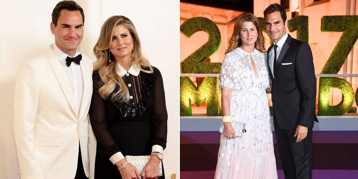 Fans make Roger Federer and wife Mirka go viral again (Source: Getty)