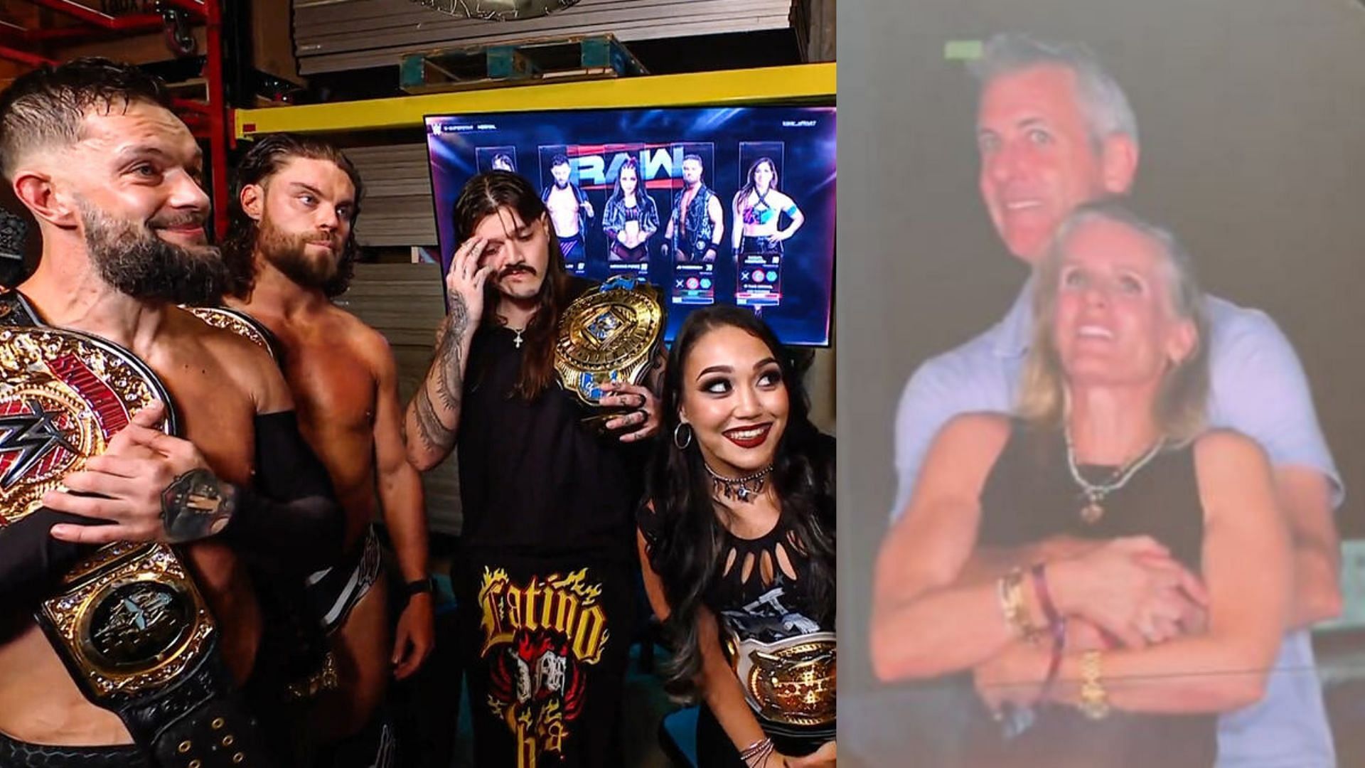 The Judgment Day (left), the Coldplay incident (right) (Image Credits: WWE.com and Sporstkeeda/Popbase)