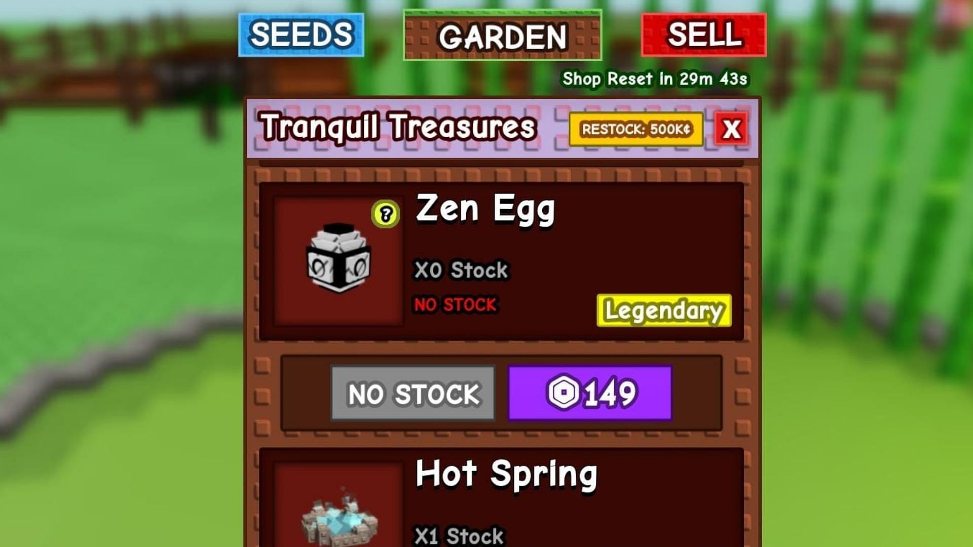 The Zen Egg costs 30 Chi (Image via Roblox)