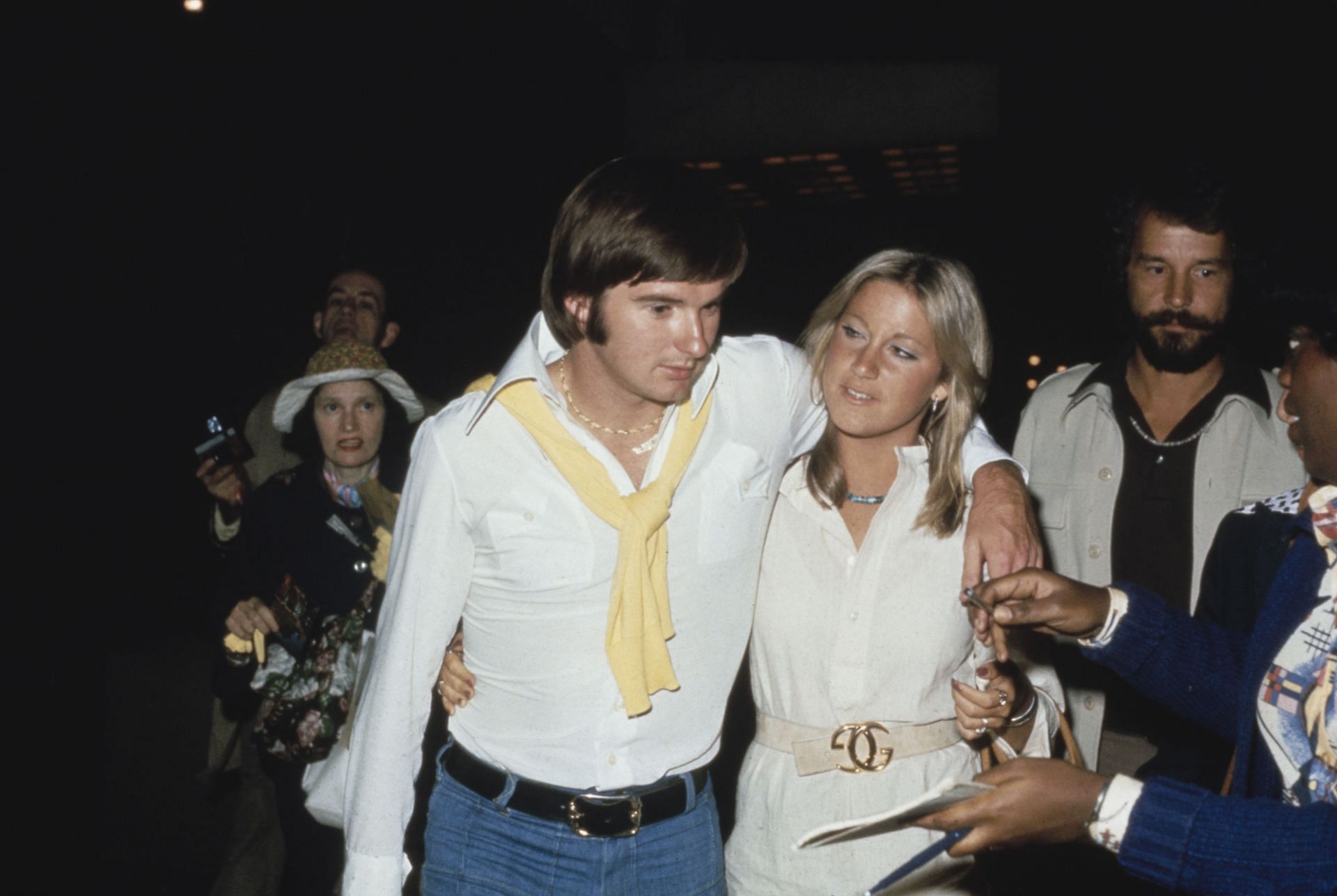 Chris Evert and Jimmy Connors pictured together | Image Source: Getty