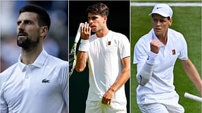 "Novak Djokovic's body wasn't even cold yet" - Fans amused by Carlos Alcaraz's instant nod to Jannik Sinner after Italian's Wimbledon SF win