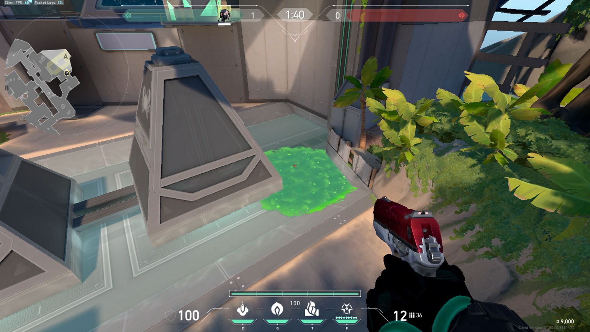 Release the Snakebite to affect the safe plant area (Image via Riot Games)