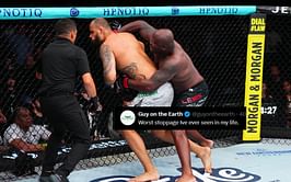"GET JASON HERZOG OUT OF THE SPORT NOW!!!!!!" - MMA X slams referee over "terrible" stoppage in Derrick Lewis vs. Tallison Teixeira fight