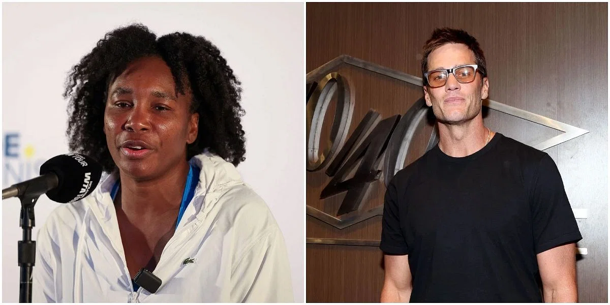 Venus Williams and Tom Brady