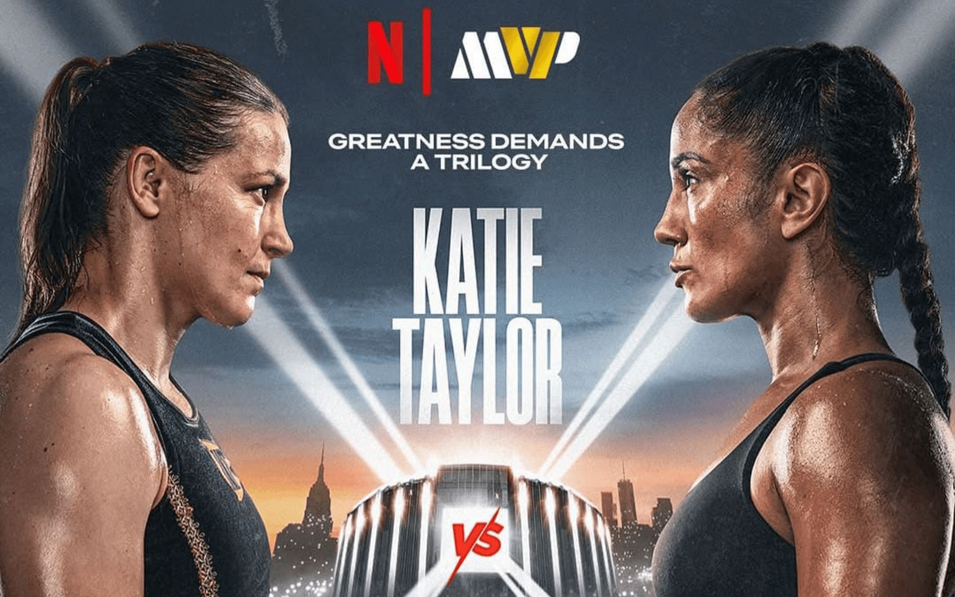 The Katie Taylor vs. Amanda Serrano card takes place on July 11. [Image courtesy: @mostvaluablepromotions on Instagram]
