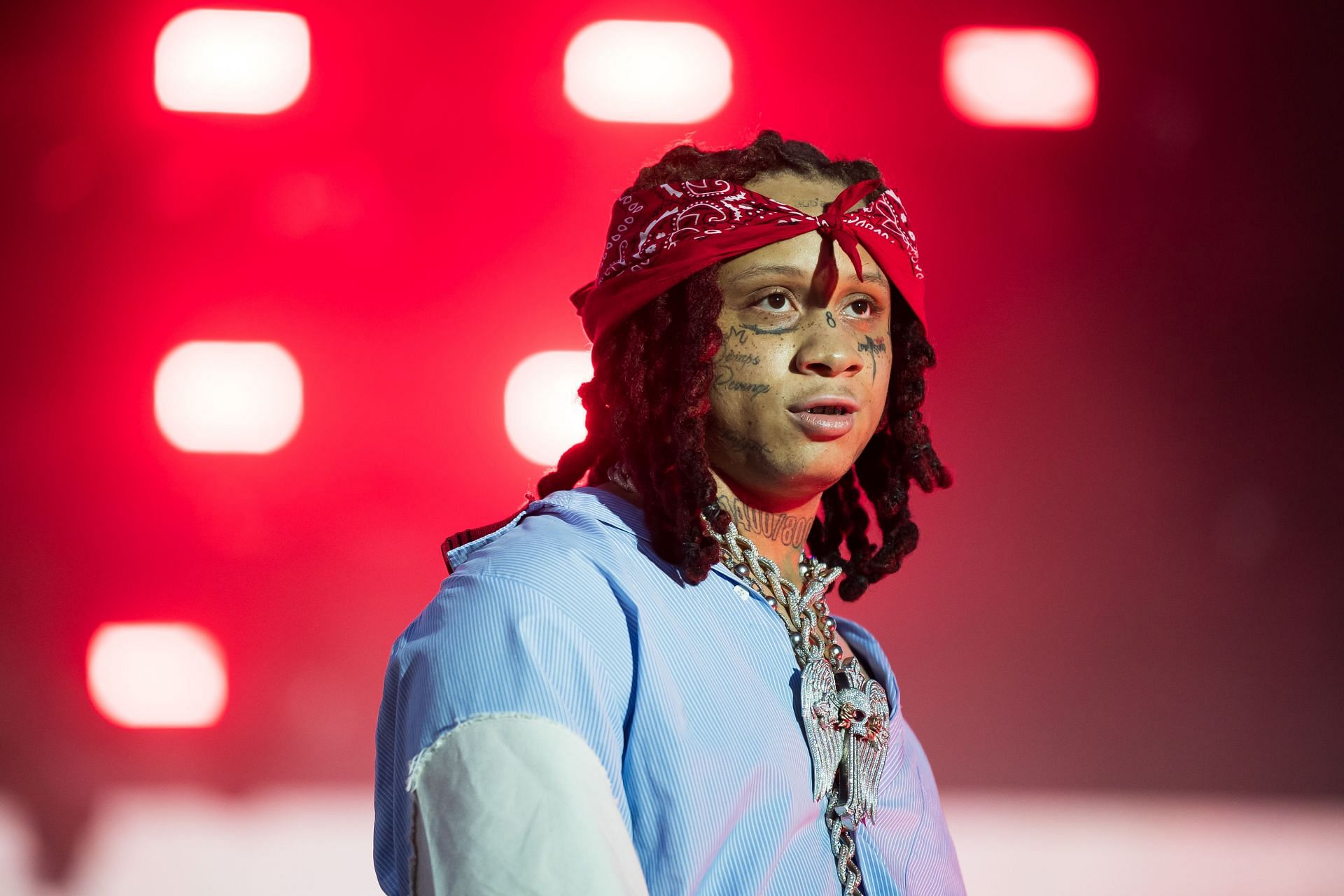 Trippie Redd at the 2023 Rolling Loud Miami (Image via Getty)