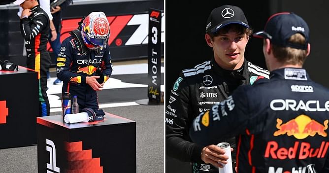 Days after their wreck, Max Verstappen jokes about eating pasta together with Kimi Antonelli after his favor in the British GP quali