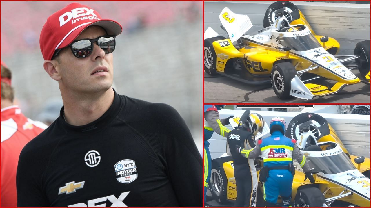 Scott McLaughlin reveals impact of his IndyCar qualifying crash at Iowa Speedway | Image via Getty and YouTube (@indycar)