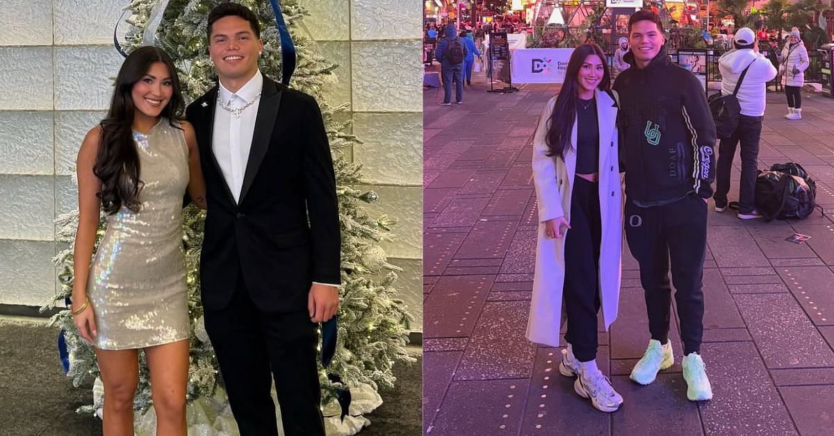 Browns QB Dillon Gabriel drops sweet 4-word message for fianc&eacute;e Zo Caswell as couple enjoy tropical getaway