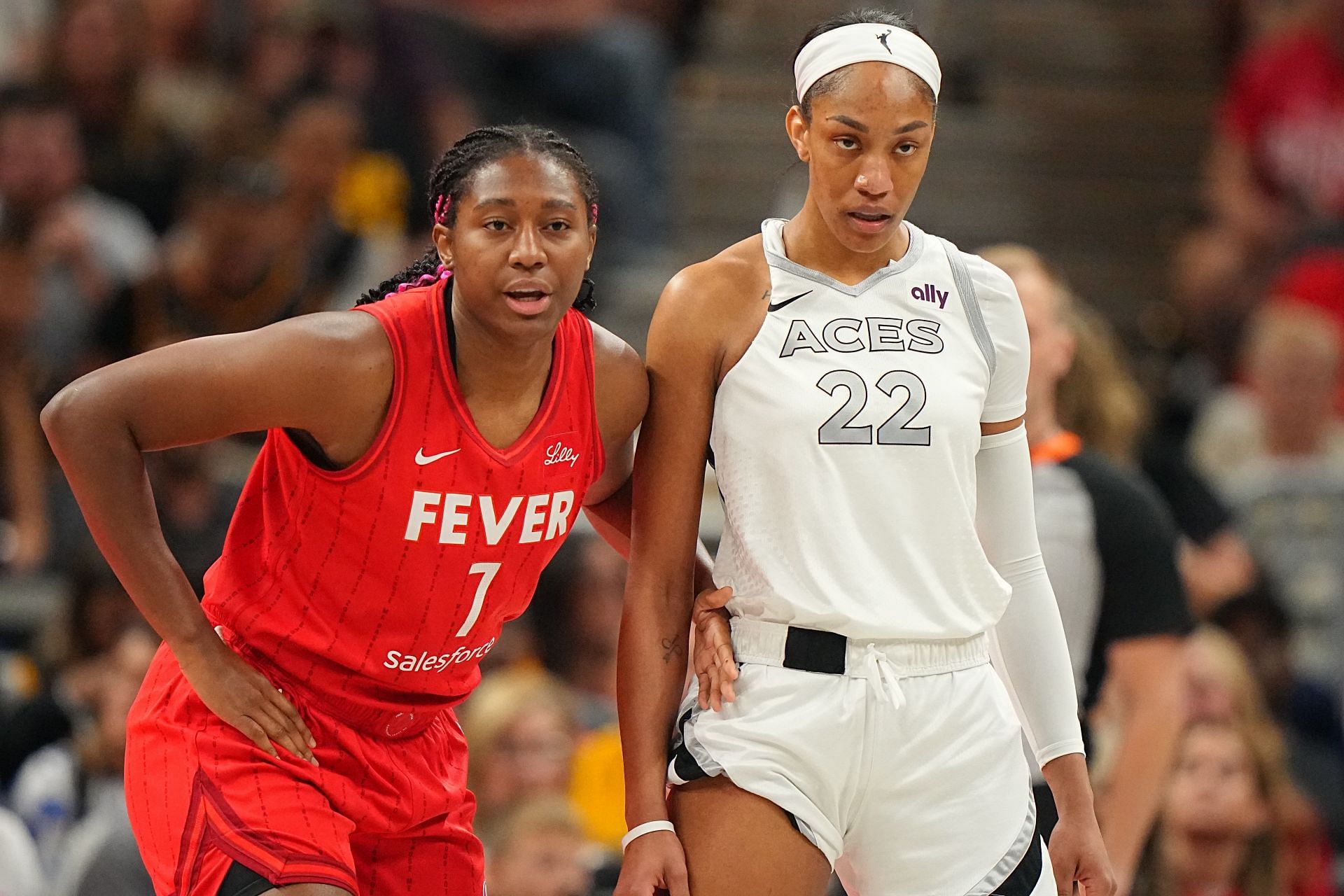 Indiana Fever vs Las Vegas Aces - Source: Getty