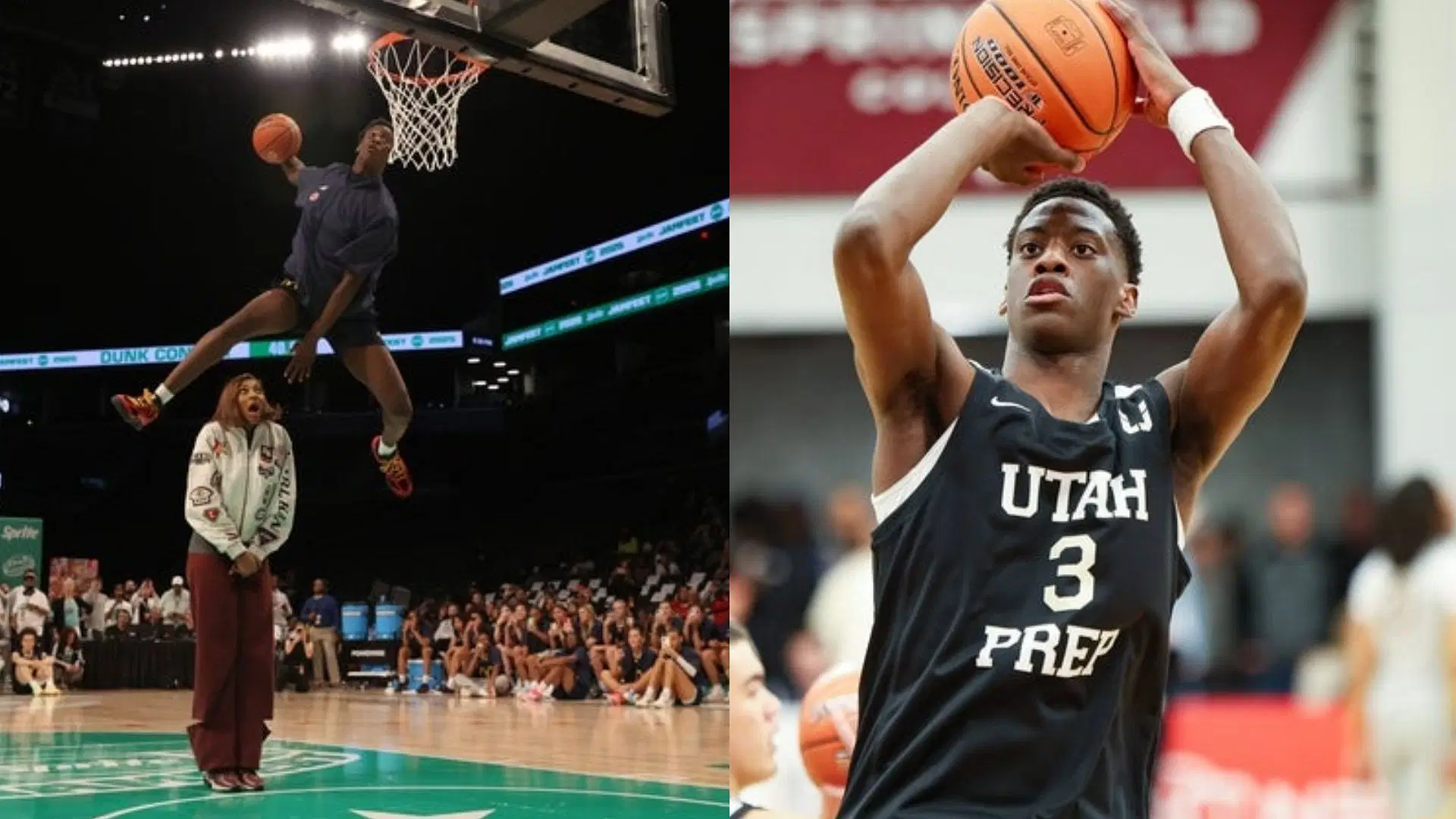 BYU Cougars basketball star AJ Dybantsa