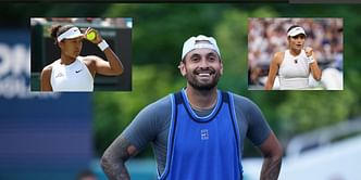 Nick Kyrgios gives striking reaction to Emma Raducanu & Naomi Osaka facing each other in Citi DC Open 2R