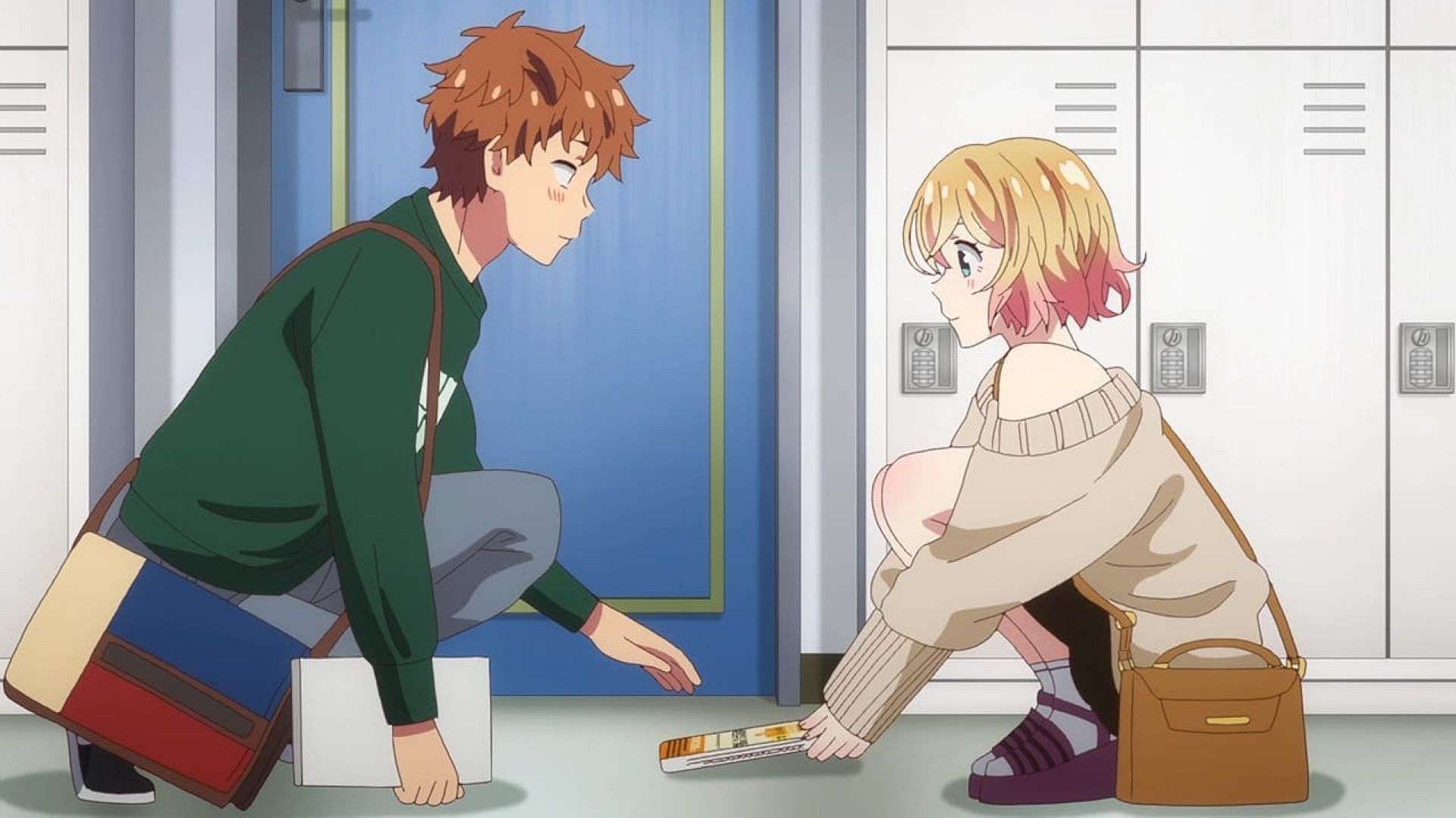 Kazuya and Mami, as seen in the preview clip (Image via TMS Entertainment)