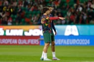 Joao Felix (left) and Cristiano Ronaldo