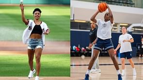 Kelis Fisher shares 3-word reaction as UConn teammate Azzi Fudd reveals her least favorite teammate in a lighthearted moment