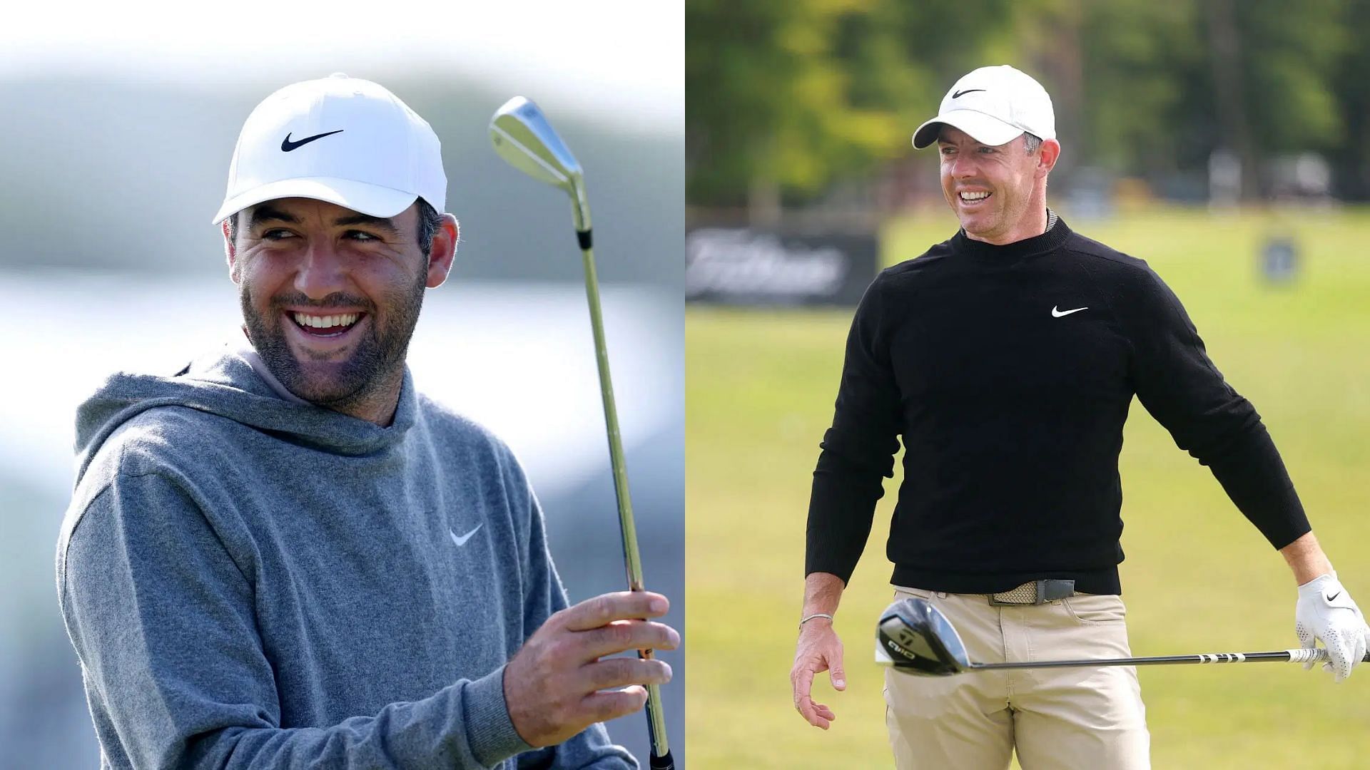 Scottie Scheffler and Rory McIlroy at Genesis Scottish Open 2025 - Source - Getty