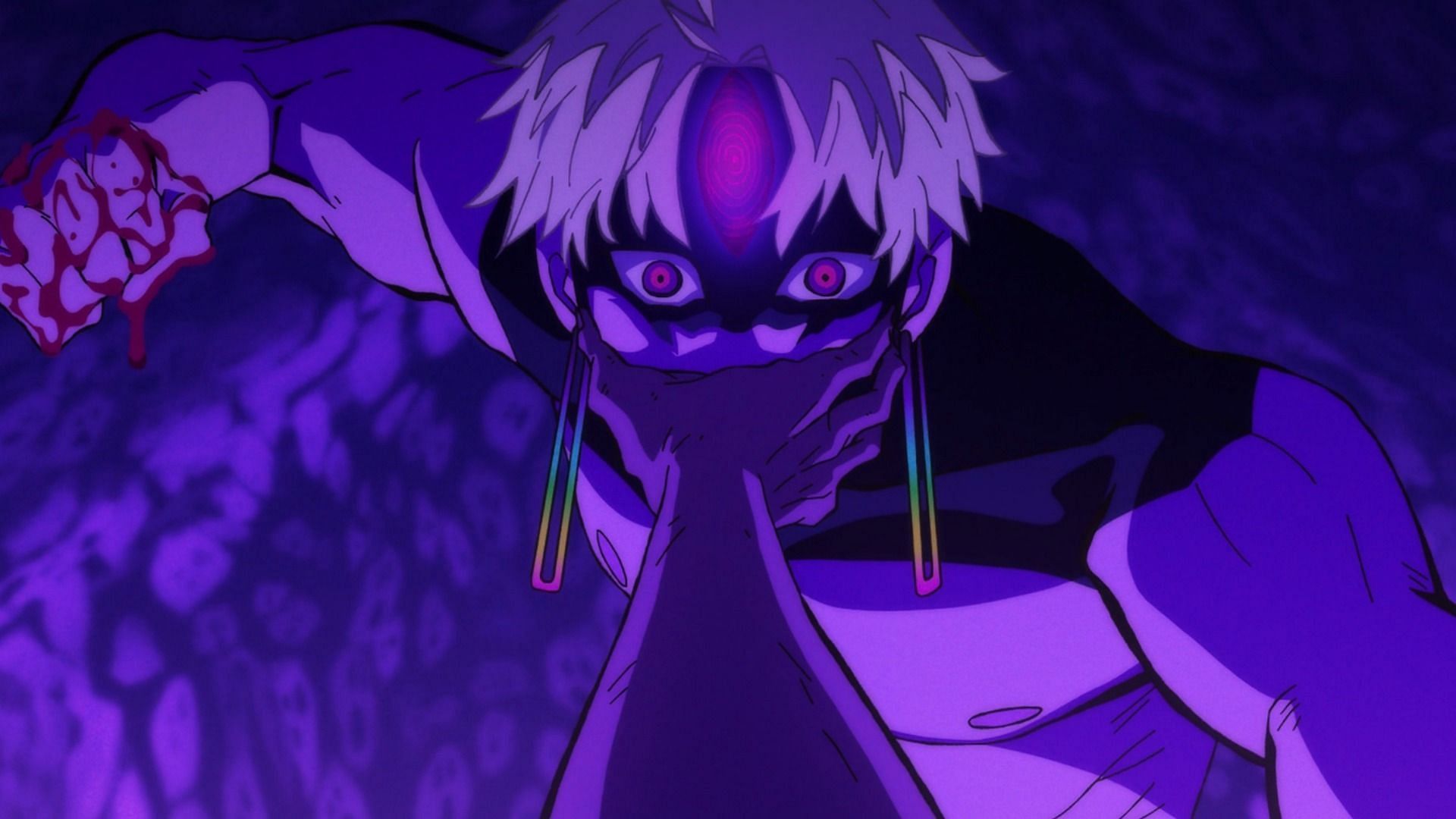 Okarun grabs Evil Eye in Dandadan season 2 episode 3 (Image via Science SURU)