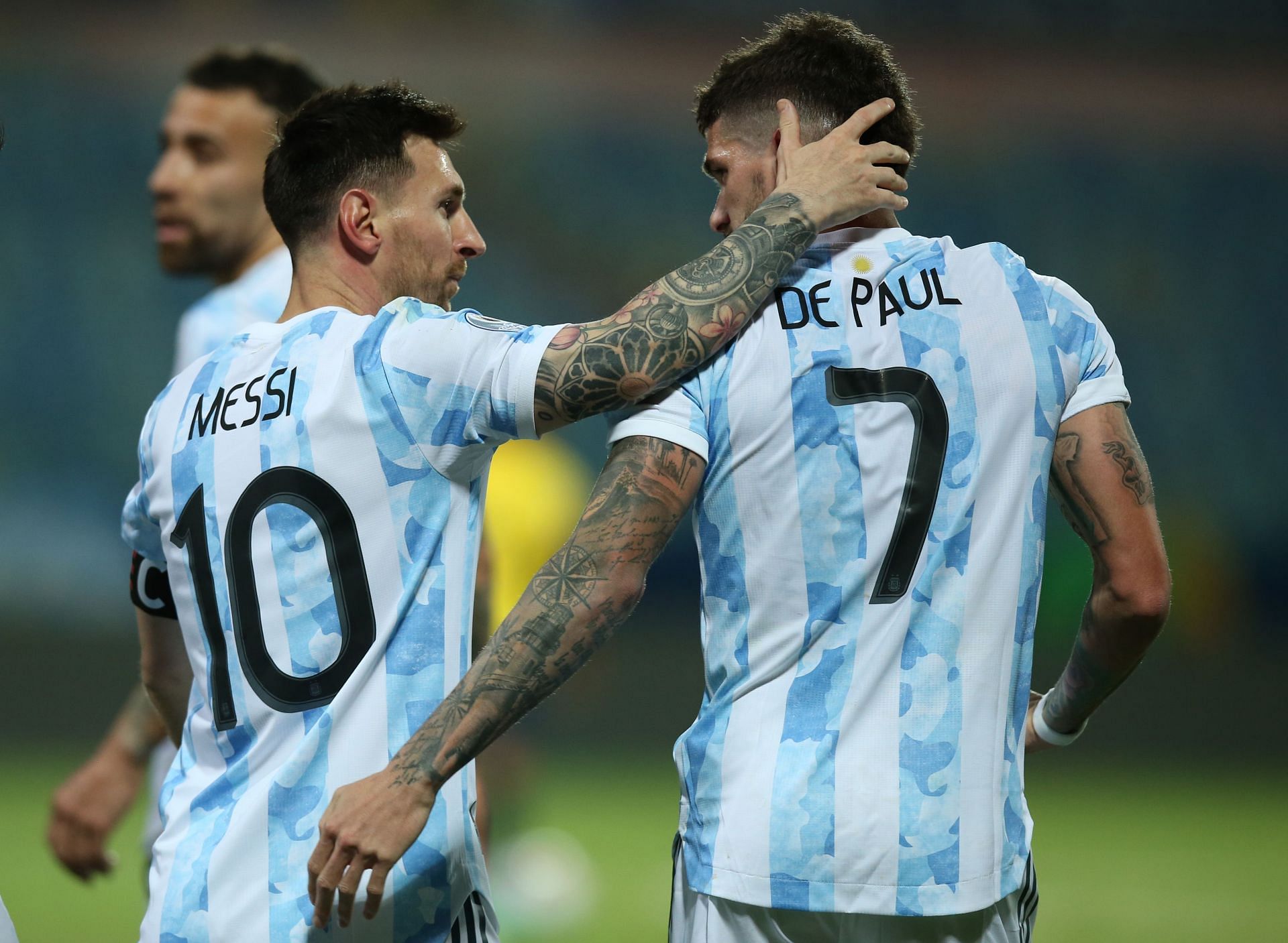 Messi and De Paul- Source: Getty