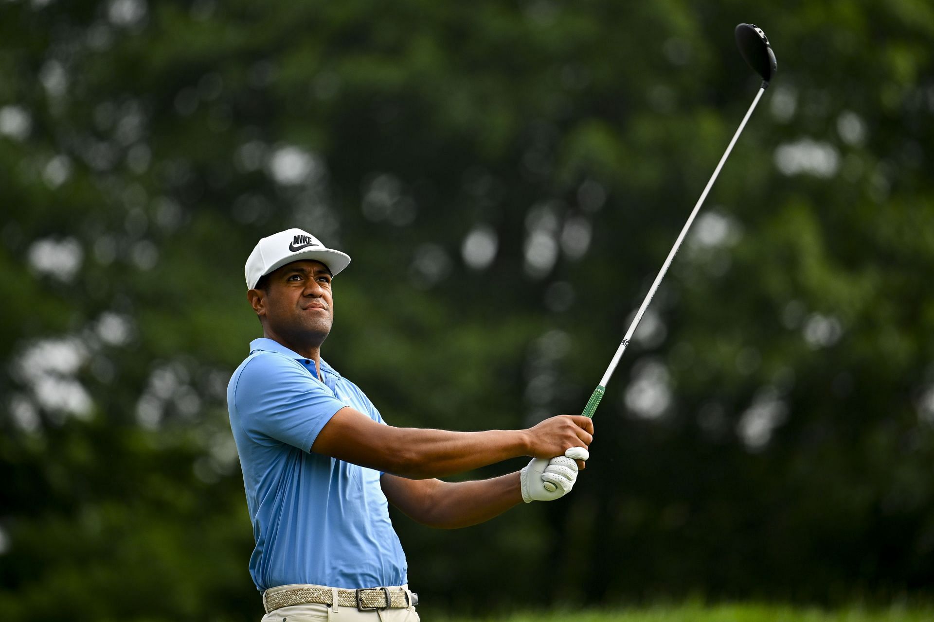Tony Finau at the Travelers Championship 2025 - Source: Getty