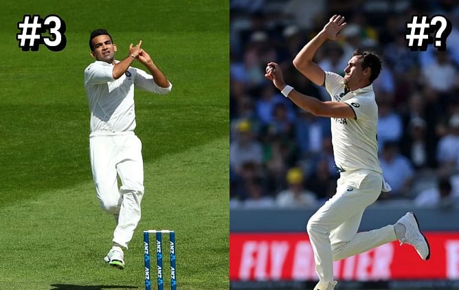 Ranking Test cricket's top 5 left-arm pacers of the 21st century ft. Mitchell Starc