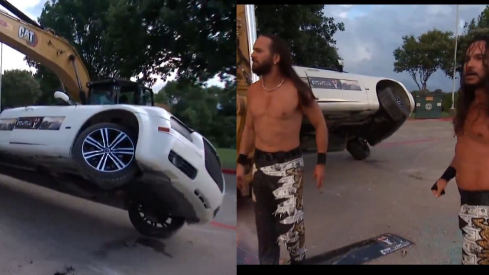 Ex-WWE star destroys The Young Bucks limousine in shocking AEW Dynamite ending