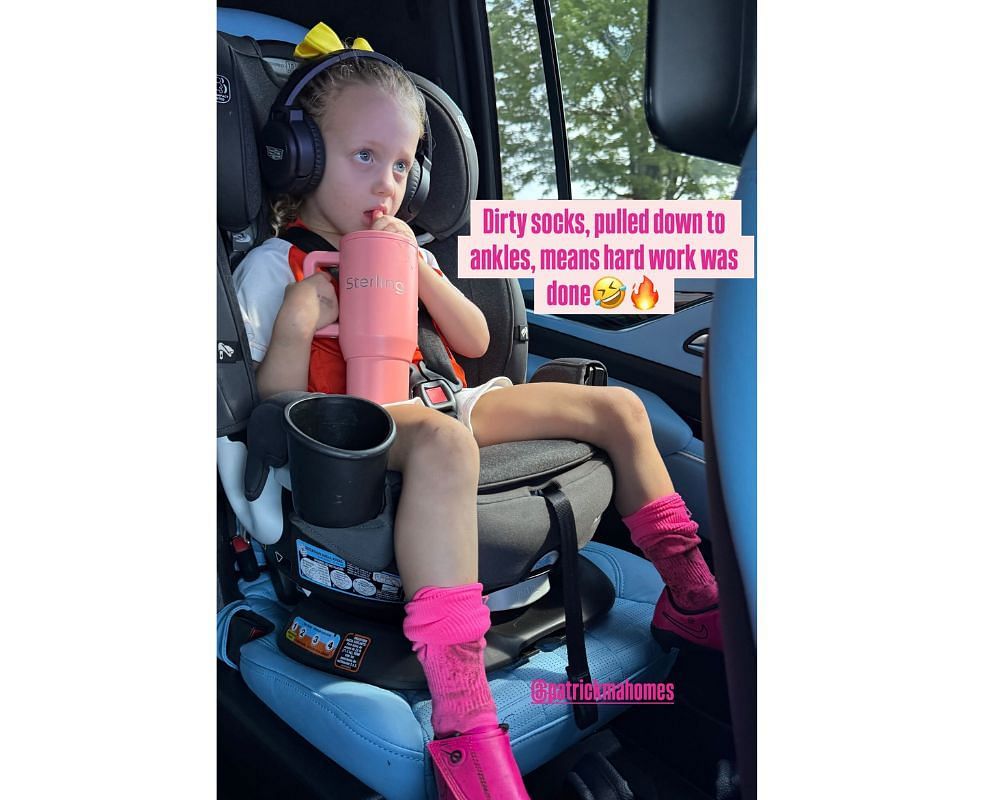 Patrick Mahomes&rsquo; wife Brittany shares daughter Sterling Skye&rsquo;s hilarious &ldquo;hard work&rdquo; update in latest IG post [IG/@brittanylynne]
