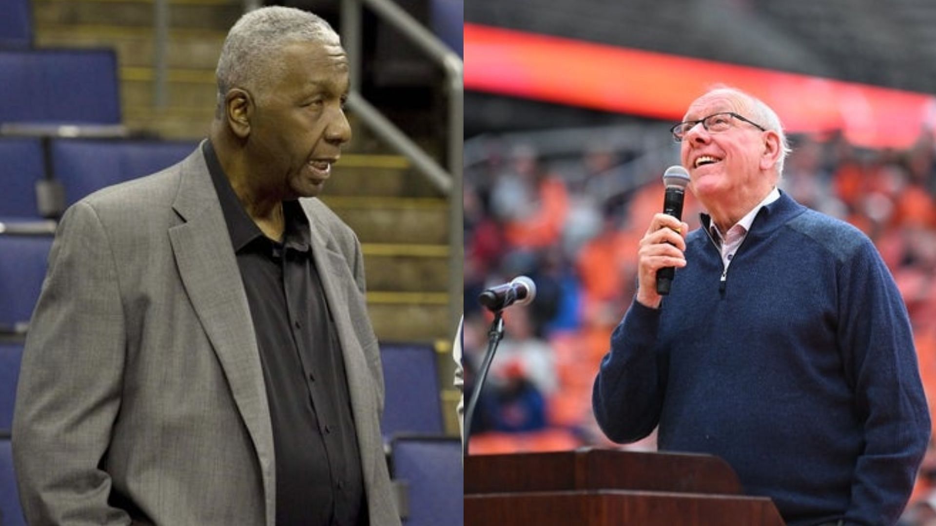 Former coaches John Thompson Jr. and Joe Boeheim